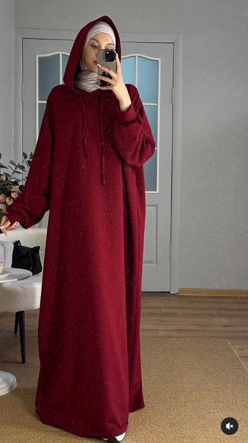 Худи платье *«SHAMS»* 🌞 с капюшоном