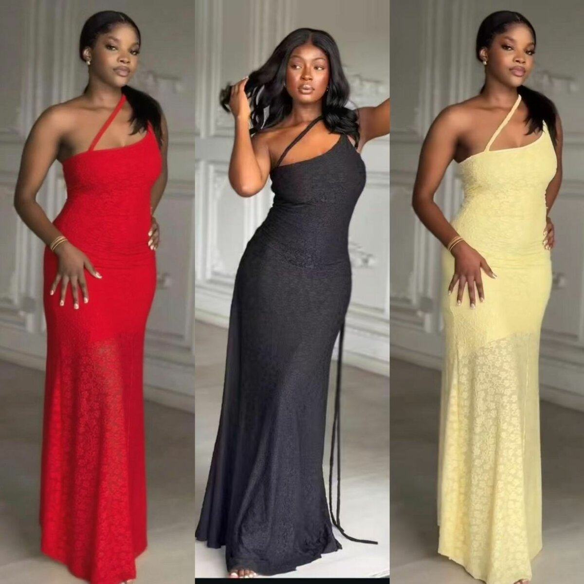 Robe élégante longue femme