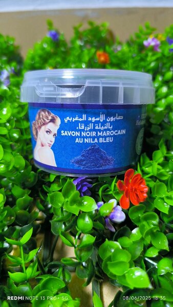 Savon Noir Marocain au Nila Bleu