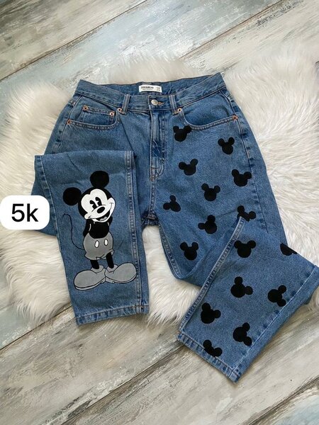 Jeans custom pour femme