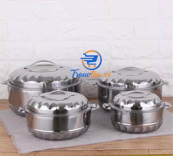 Cocottes en acier inoxydable