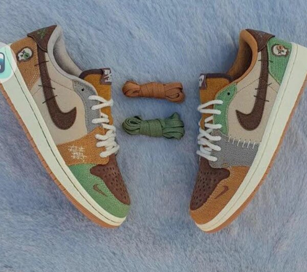 Baskets multicolores en édition limitée