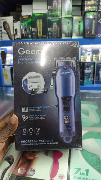 Tondeuse professionnelle Geemy rechargeable