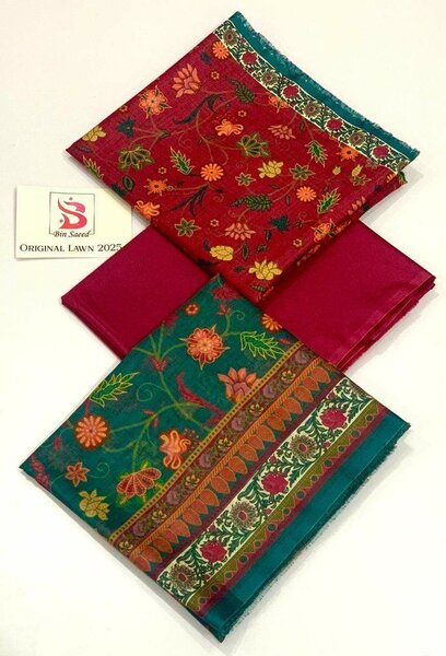 Shirt trousers and duppata