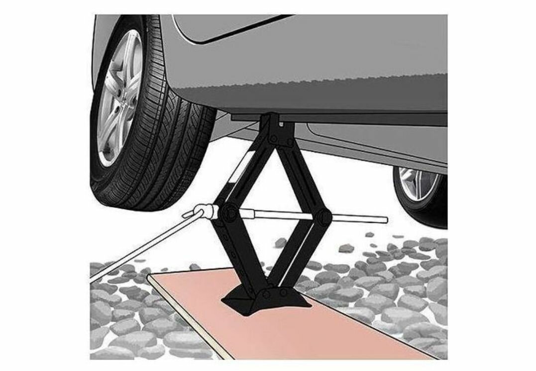 Cric mécanique robuste