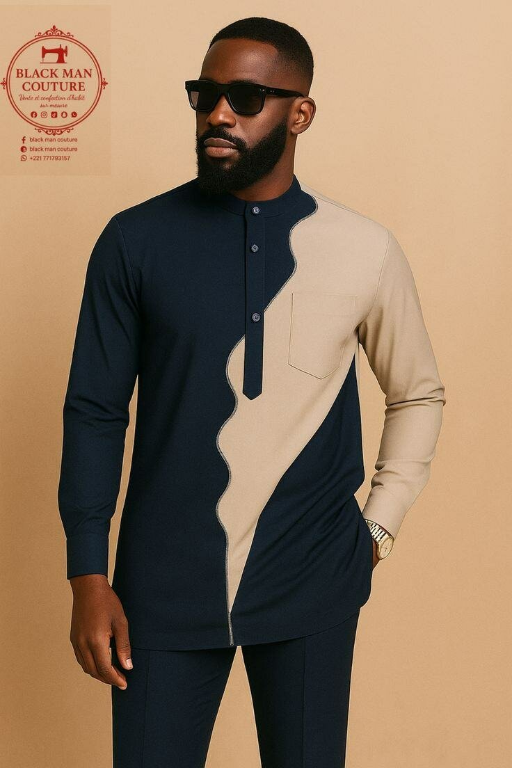 Tunique élégante homme