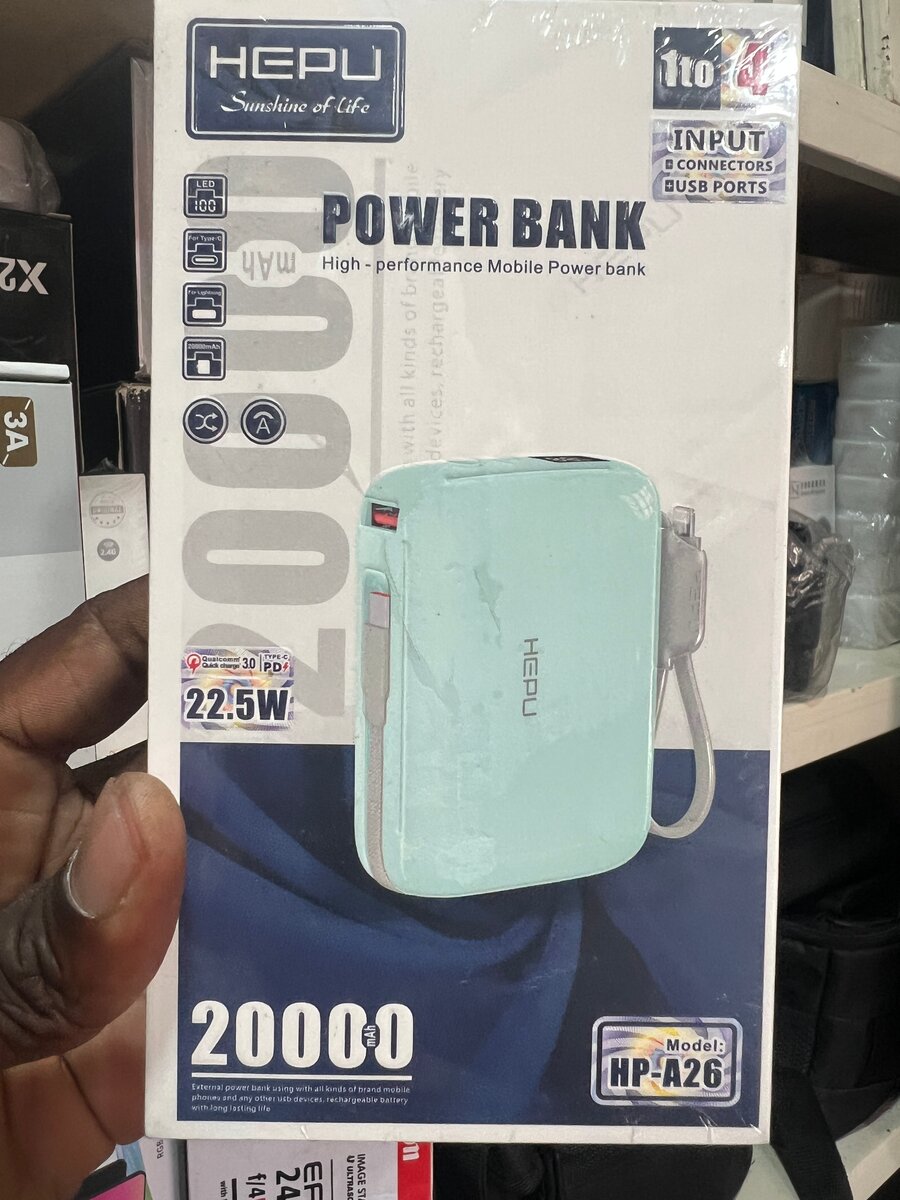 Hepu Power Bank 20000mAh