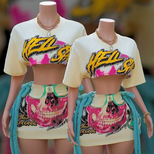 Ladies tops and down