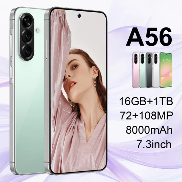 Téléphone A56 16GB+1TB 8000mAh