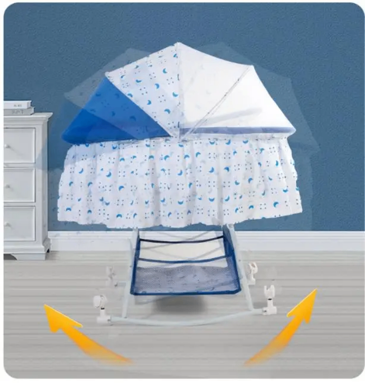 Berceau bébé avec moustiquaire
