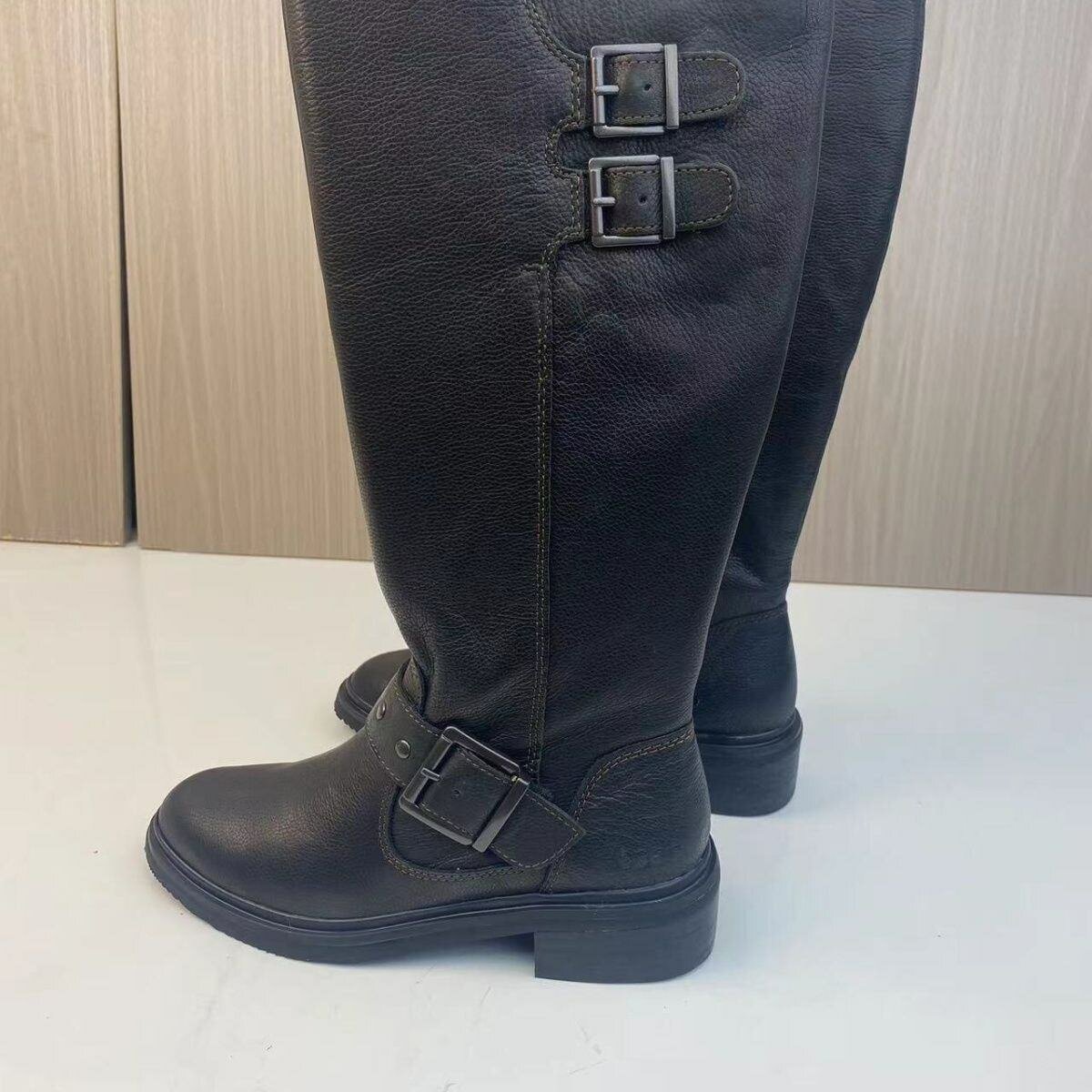 Кожаные сапоги из воловьей кожи