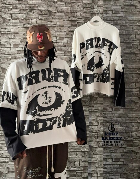 Sweatshirt graphique unisexe