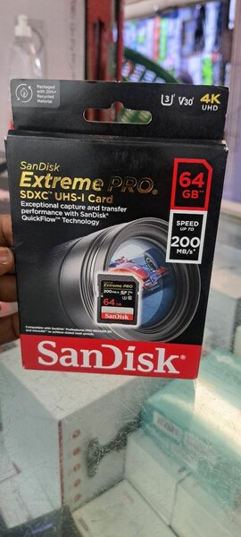 Carte SanDisk Extreme Pro 64GB
