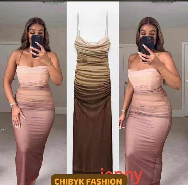 Robe à rayures élégante