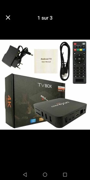 Box TV Android 4K