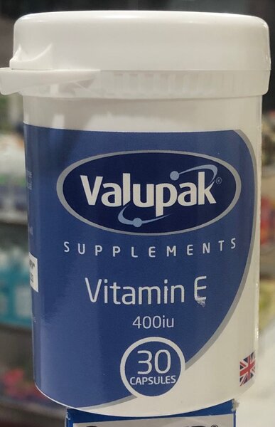 VALUPAK VITAMIN E 400IU