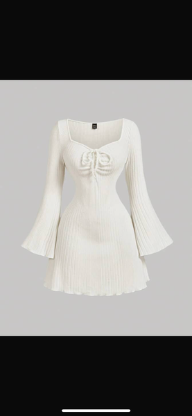 Robe Blanche Élégante