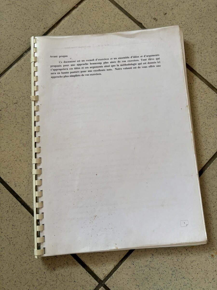 Livre de philosophie