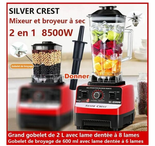 Blender Silver Crest 2L 8500W
