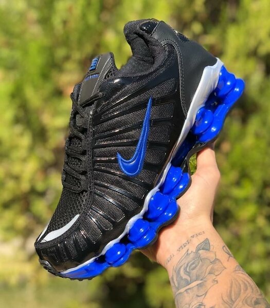 Baskets Sport Homme Noir Bleu