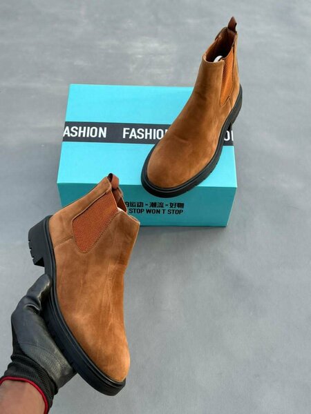 Bottes Chelsea en daim