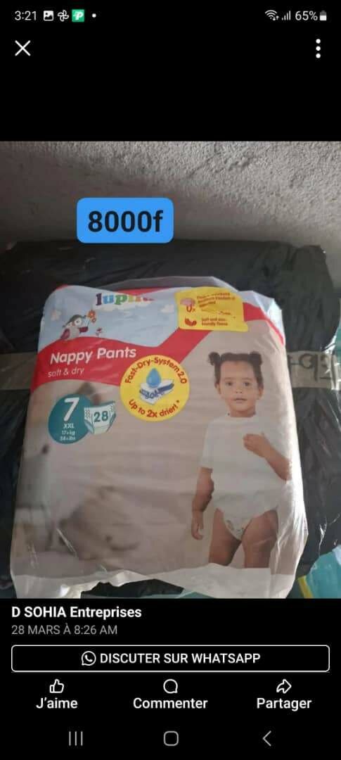 Couches jetable lupilu culotte