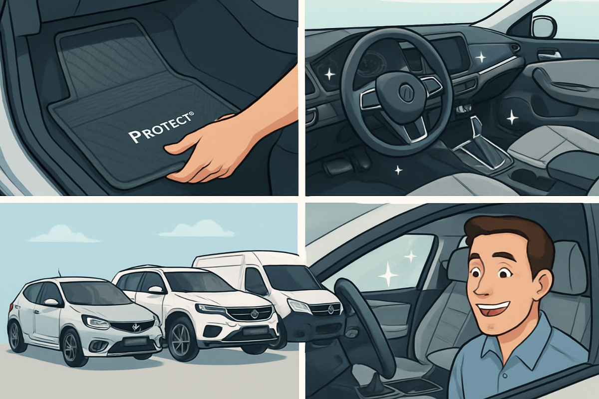 Tapis de sol jetables PROTECT+