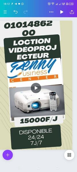 Projecteur Épson haute qualité