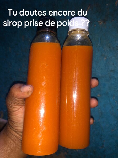 Sirops prise de poids naturel