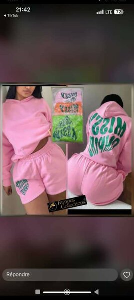 Ensemble Sport Femme Rose