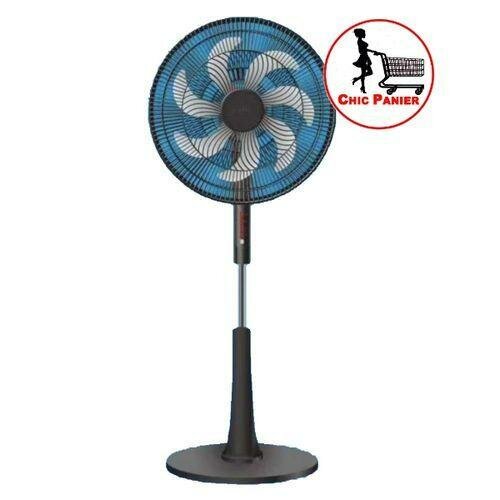 E-Jeff 1 Ventilateur Silencieux  Télécommandé 18 Pouces 7 Hélices