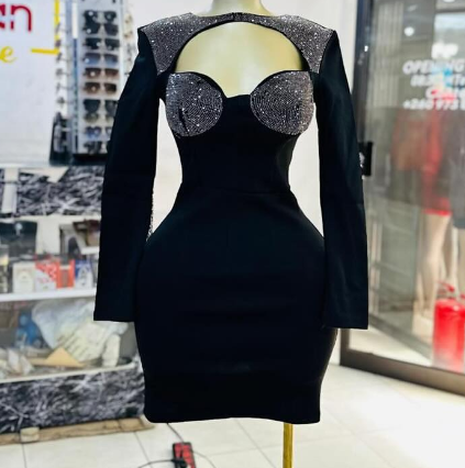 Bandage dress black