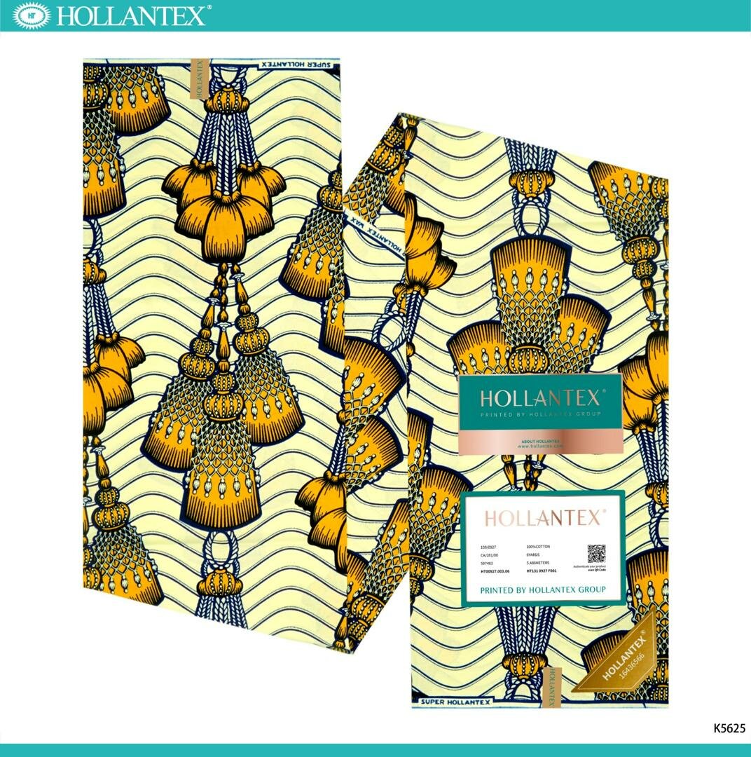 Hollantex Fabric By Yard Printed Cotton Cloth Material