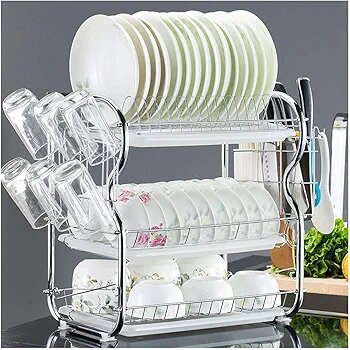 Égouttoir à vaisselle 3niveaux