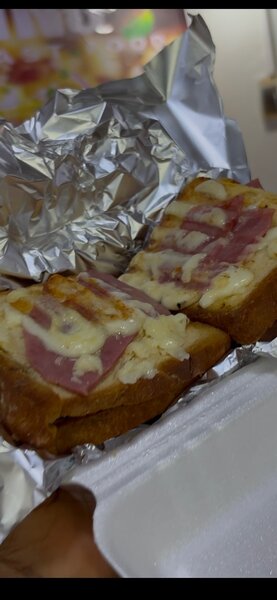 Croque-monsieur frite