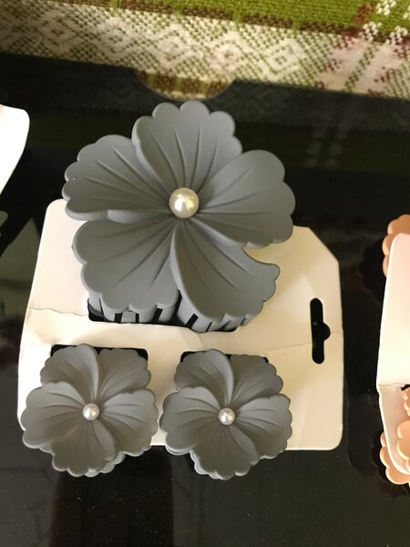 Clips à cheveux en fleur