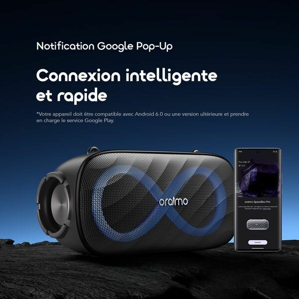 Enceinte Bluetooth Oraimo 80W