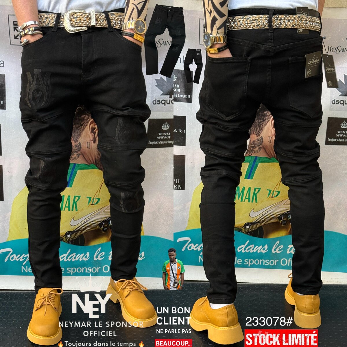 Jeans slim homme tendance