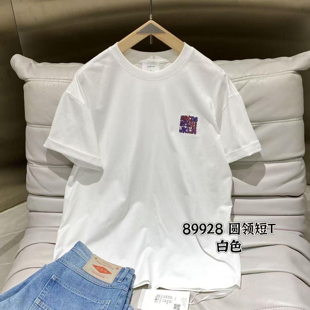 T-shirt unisexe en coton casual