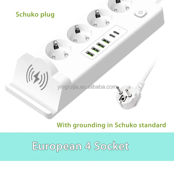 Multi-prise Schuko USB