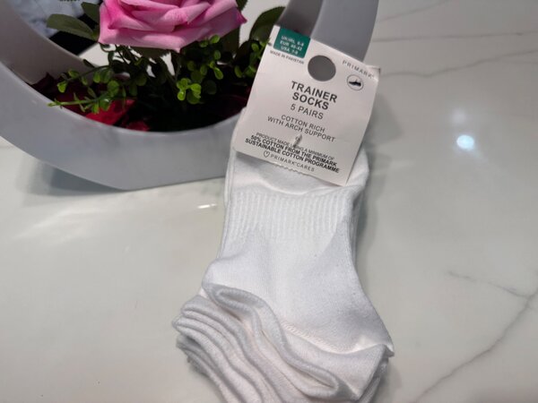 Chaussettes de sport blanches