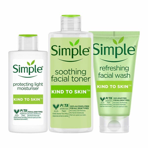 Face wash , toner and  moisturizer set 200gh