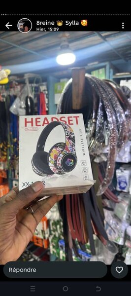 Casque Bluetooth Coloré