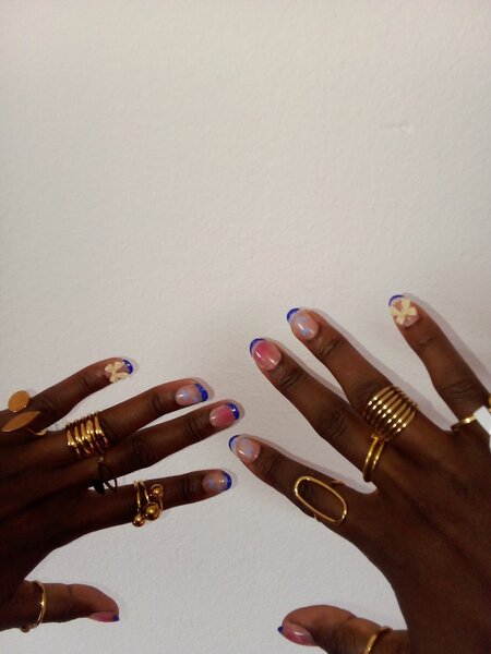 Bagues dorées élégantes