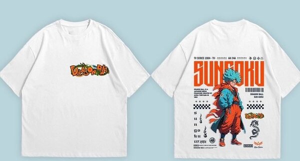 T-shirt anime Dragon Ball