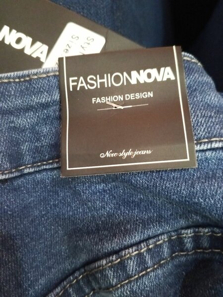 Jean large taille haute femme