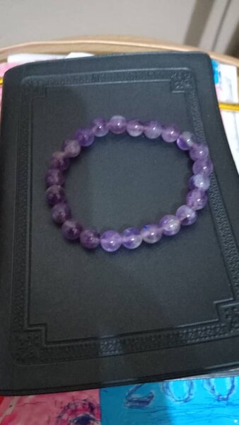 Amethyst bracelet