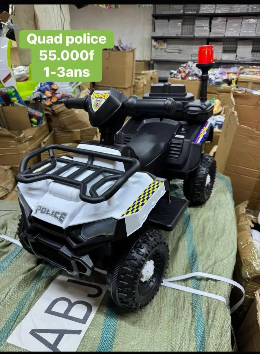 Moto tricycle électrique enfant