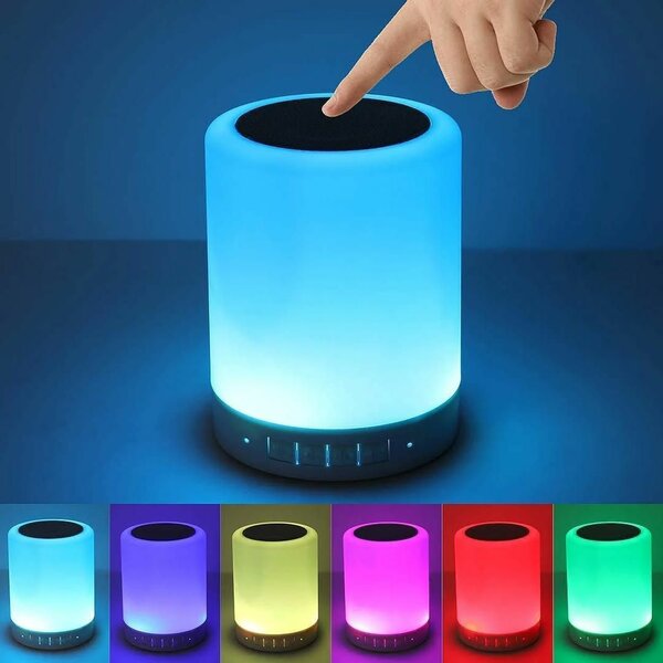 Touch light with speaker connect with usb nd Bluetooth