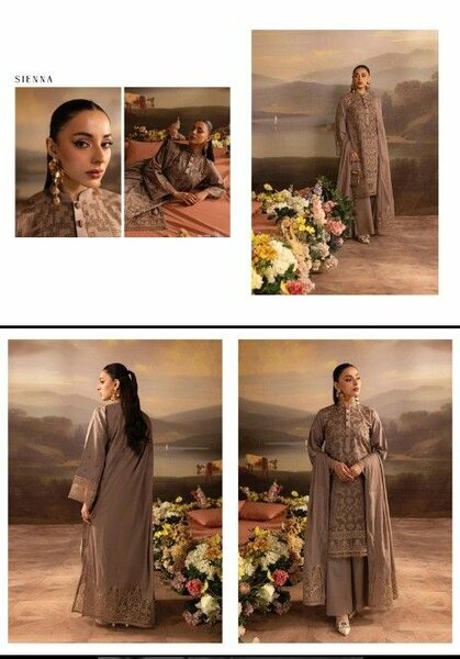 Mahnor embroiderd lawn